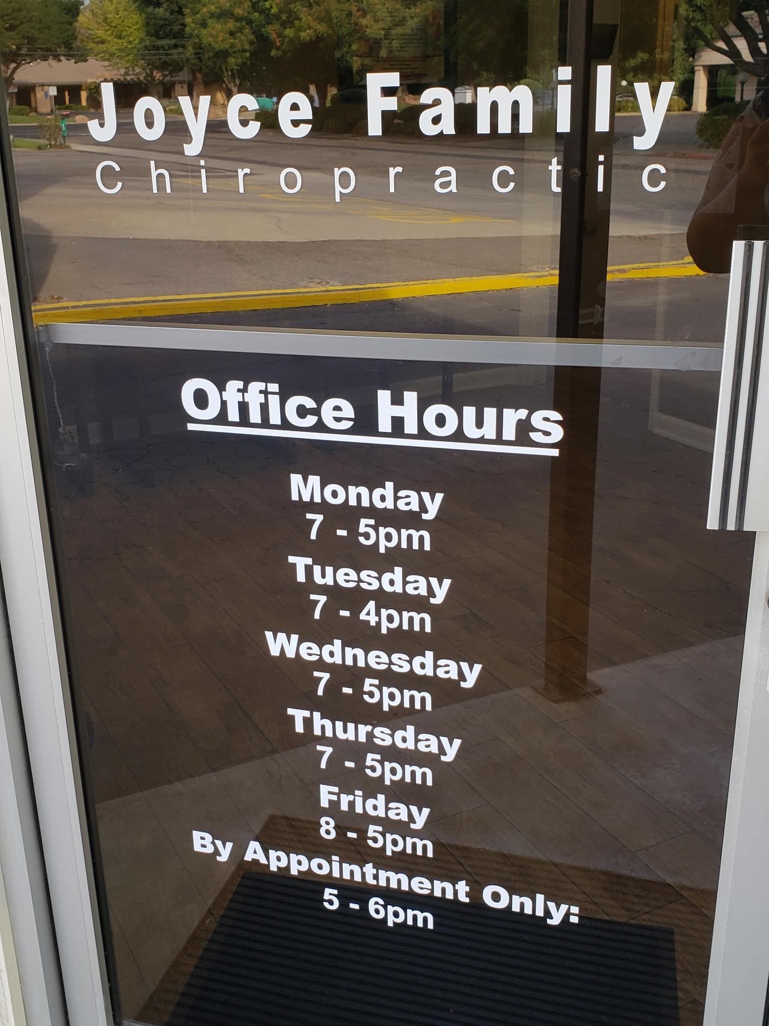 Joyce Family Chiropractic in Chico, CA Joyce Family Chiropractic