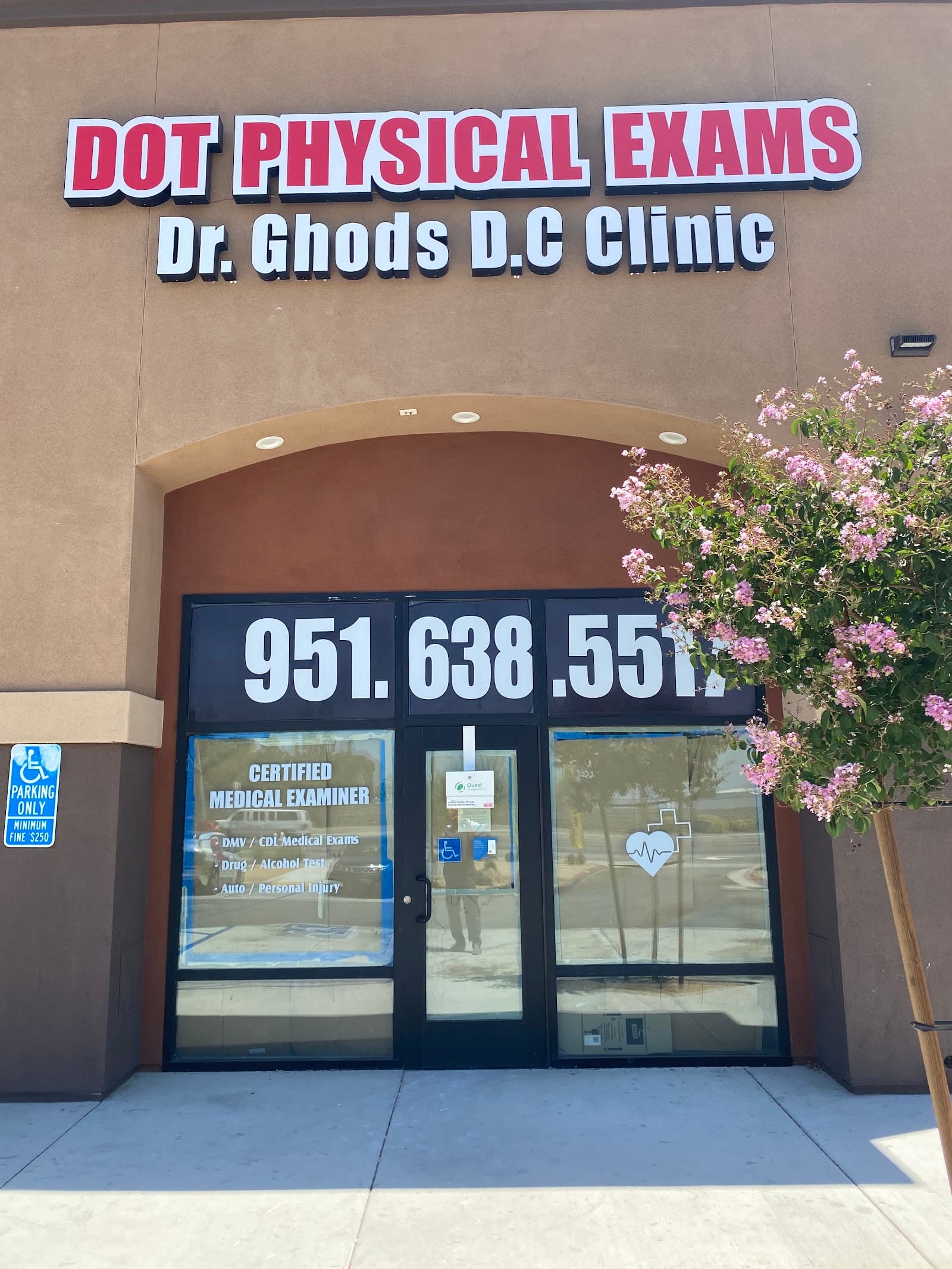 DOT Physical Exam & Drug Testing in Jurupa Valley, CA DOT Physical Exam & Drug Testing